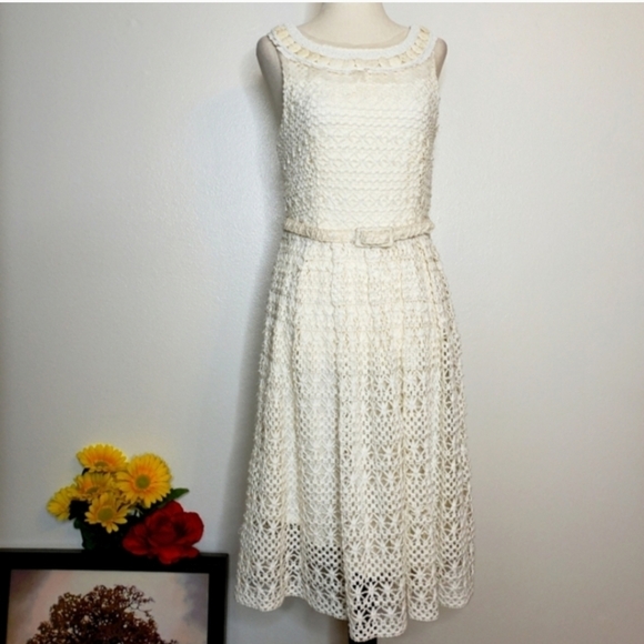 Anthropologie Eva Franco Violet Dress Vanilla Sunday Bohemian Feminine Chic - Picture 15 of 16